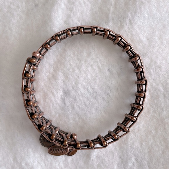 Alex and Ani Wrap Bangle Bracelet, Rose Gold - Picture 3 of 4